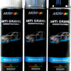 Motip anti steenslag in 500ml spuitbus zwart