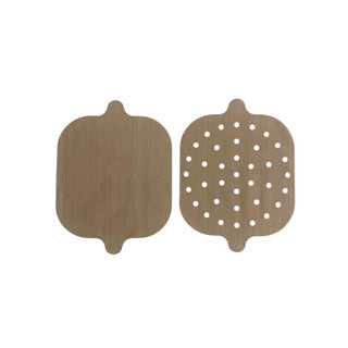 Nostik airfryer bakvellen 2 stuks vierkant 24x24cm | 12 stuks