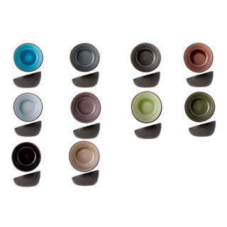 Kom d12xh8,2 cm streetfood festival assorti | 10 stuks