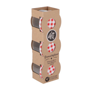 Jampot set 3 23 cl assorti | 3 stuks