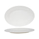 Serveerbord ovaal diamond porselein 34,5x24,2 cm | 6 stuks
