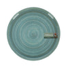Bord plat d26 cm basalt ocean green | 6 stuks