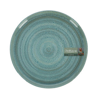 Bord plat d26 cm basalt ocean green | 6 stuks