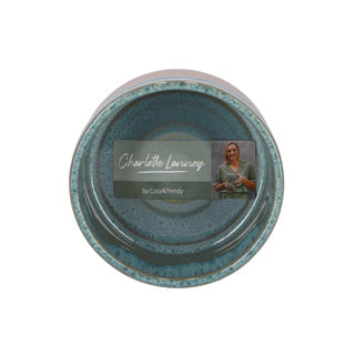 Schaaltje d10xh3,7 cm basalt ocean green | 6 stuks