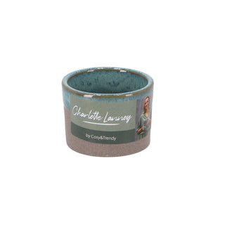 Aperopotje d5,8xh4 cm basalt ocean green | 6 stuks