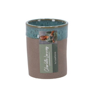 Beker d6,5xh8,6 cm basalt ocean green | 6 stuks