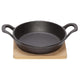 Gratinschaal gietijzer d16 cm | 2 stuks