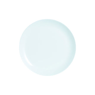 Plat bord d25 cm diwali wit | 6 stuks