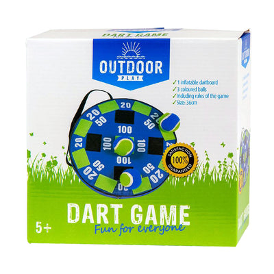 Outdoor play darts klittenband