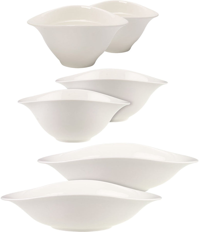 Villeroy boch vapiano schalen - 6 delig - porselein.