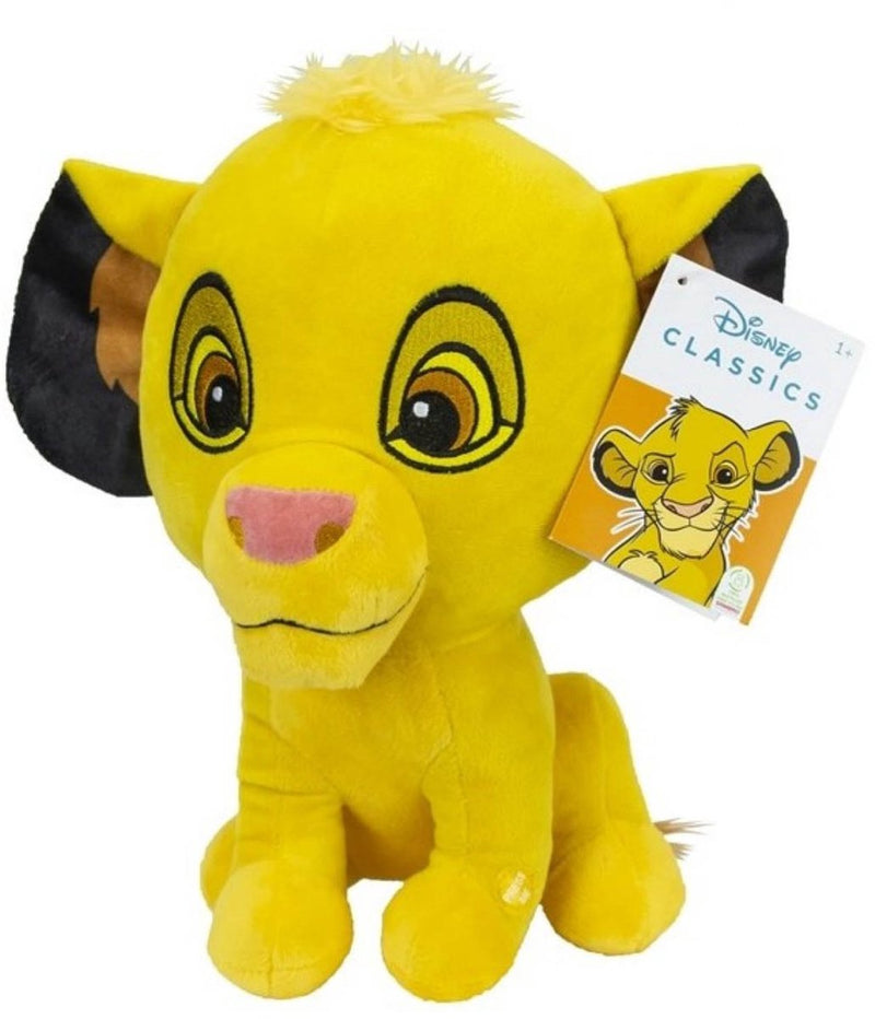 Disney knuffel simba pluche met geluid - lion king knuffeldier 30cm.