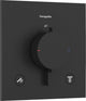 Hansgrohe ecostat comfort e - inbouwthermostaat - 2 functies - douche - mat zwart