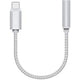 Usb-c naar 3,5 mm adapterkabel xlayer premium zilver