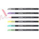 Viltstift edding pastel 1200 kleurenassortiment permanent