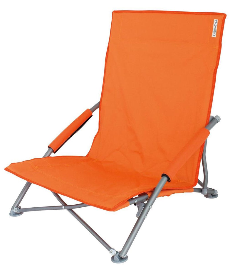 Eurotrail campingstoel strandstoel - st. tropez - oranje