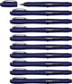 Stabilo worker+ - rollerball pen 0.5 mm - naturecolors wildflower - ultramarijn blauw - doos 10 stuks