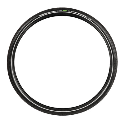Urbanproof buitenband urban proof recycled basic core - 28 x 1.40 37-622 - zwart met reflectie