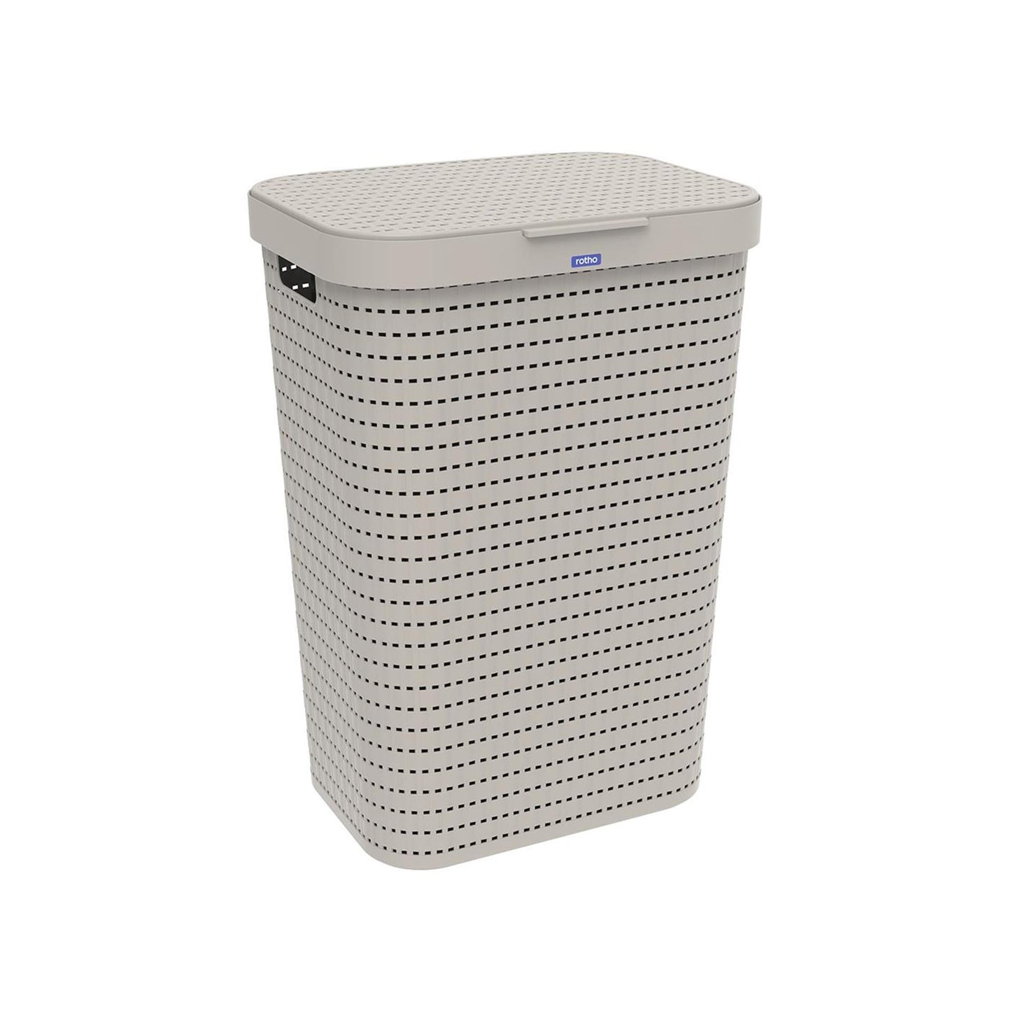 Rotho wasbox country 55l cappuccino