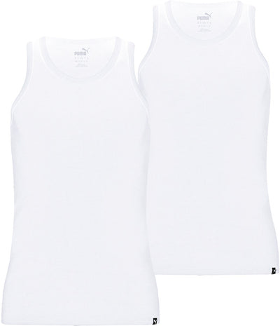 Puma heren everyday hemd - white - m - 2 paar one size