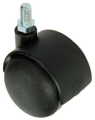 Mack by tente 1013566 - dubbel rol zwart schroefdraad 50mm | 10 stuks