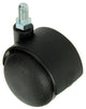 Mack by tente 1013566 - dubbel rol zwart schroefdraad 50mm | 10 stuks