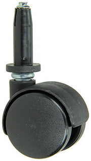 Mack by tente 1014392 - dubbel rol zwart klemhuls 35mm | 10 stuks - afbeelding 1