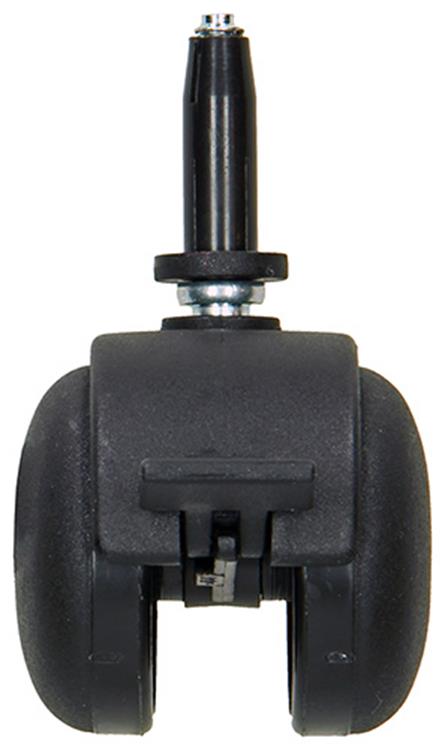 Mack by tente 1058958 - zwenkwiel met enkele wielrem vork pp, met klemhuls 50 mm | 5 stuks
