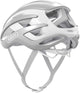 Abus fietshelm airbreaker pure grey l - 59-61 cm - grijs - geschikt voor gebruik op racefietsen - gravelbikes - 230 g