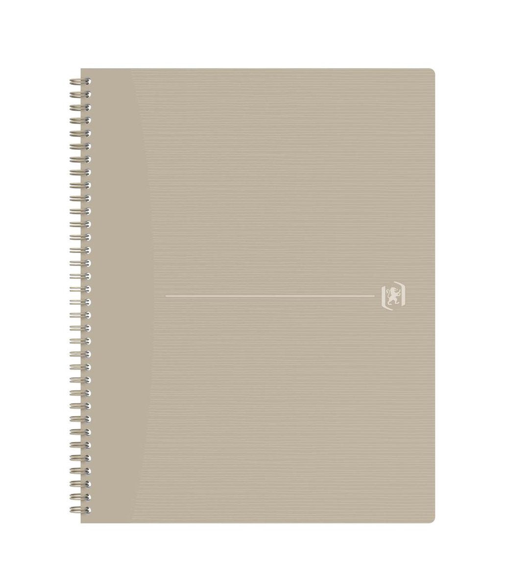 Oxford origins - duurzaam notitieboek - a4+ - geruit 5mm - 70 vel - zand