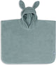 Jollein - badponcho baby badstof - badcape kind met capuchon - sea green