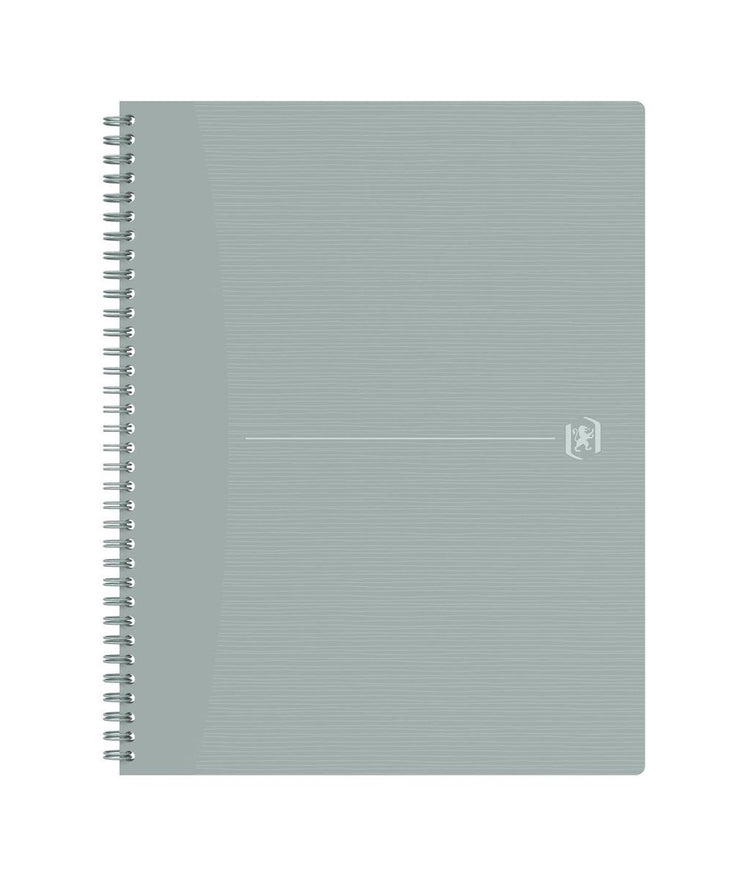 Oxford origins - duurzaam notitieboek - a4+ - geruit 5mm - 70 vel - grijs