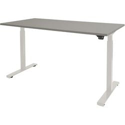Zit- sta bureau schaffenburg dextro plus duo t-voet grijs