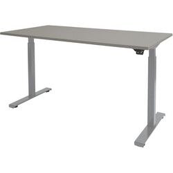 Zit- sta bureau schaffenburg dextro basic t-voet grijs