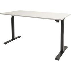 Zit- sta bureau schaffenburg dextro basic t-voet kalk wit