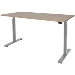 Zit- sta bureau schaffenburg dextro basic t-voet havana cherry