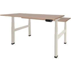 Zit- sta bureau schaffenburg dextro plus duo t-voet havana cherry
