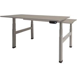 Zit- sta bureau schaffenburg dextro plus duo t-voet grijs