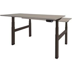 Zit- sta bureau schaffenburg dextro plus duo t-voet grijs