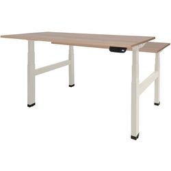 Zit- sta bureau schaffenburg dextro plus duo t-voet havana cherry
