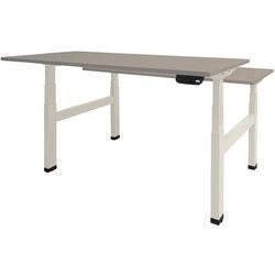 Zit- sta bureau schaffenburg dextro plus duo t-voet grijs