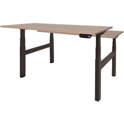 Zit- sta bureau schaffenburg dextro plus duo t-voet havana cherry