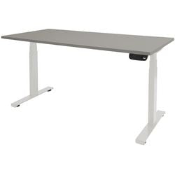 Zit- sta bureau schaffenburg dextro plus t-voet grijs