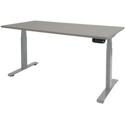 Zit- sta bureau schaffenburg dextro plus t-voet grijs