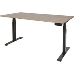 Zit- sta bureau schaffenburg dextro basic t-voet havana cherry