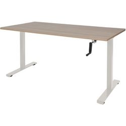 Zit- sta bureau schaffenburg dextro slinger t-voet havana cherry