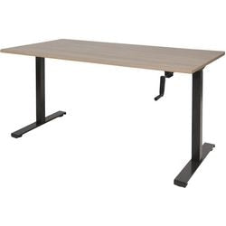 Zit- sta bureau schaffenburg dextro slinger t-voet havana cherry
