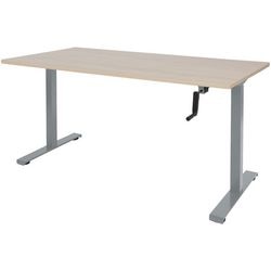 Zit-sta-bureau schaffenburg dextro slinger t-voet lindberg oak