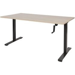 Zit- sta bureau schaffenburg dextro slinger t-voet lindberg oak
