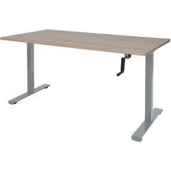 Zit- sta bureau schaffenburg dextro slinger t-voet havana cherry