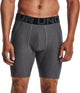 Under armour ua hg armour shorts-gry heren sportbroek - carbon heather - zwart